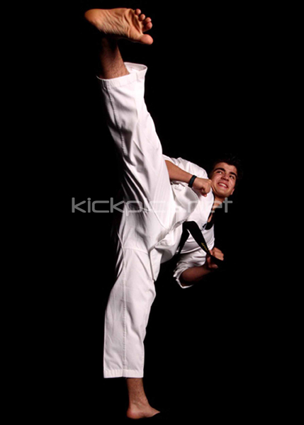 KICKPICS - home of the hottest martial arts kicking photos on the planet.